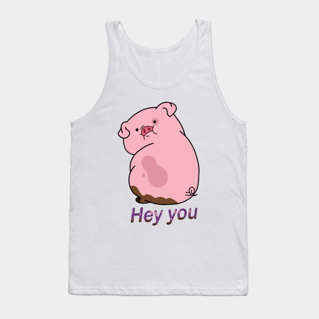 Gravity Falls Waddles Tank Top by Сelery